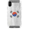 South Korean Flag Distressed iPhone X/XS Cargo Case